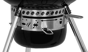 WEBER Master Touch GBS E-5750 Charcoal Barbecue Black