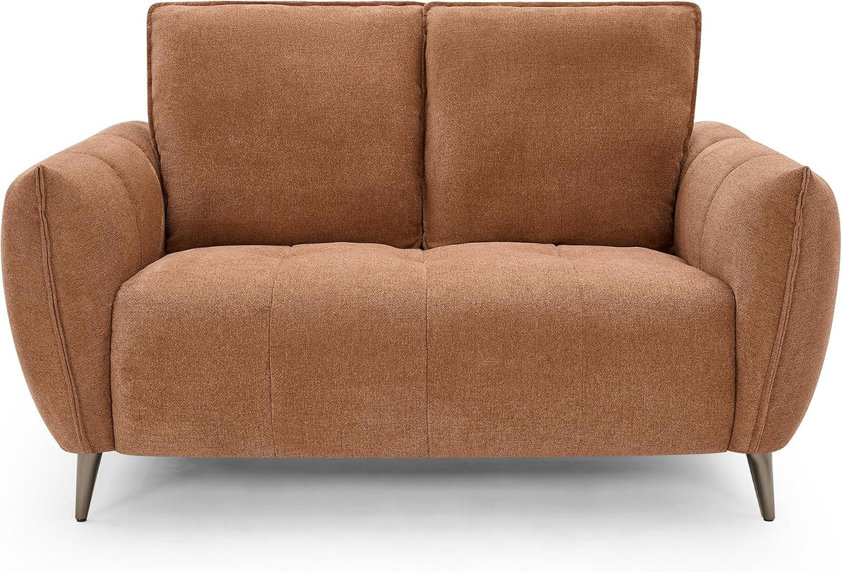 Bentley Designs Elara 2 Seater Sofa in Terracotta