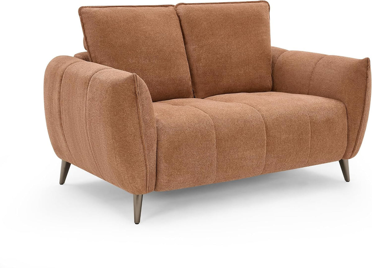 Bentley Designs Elara 2 Seater Sofa in Terracotta