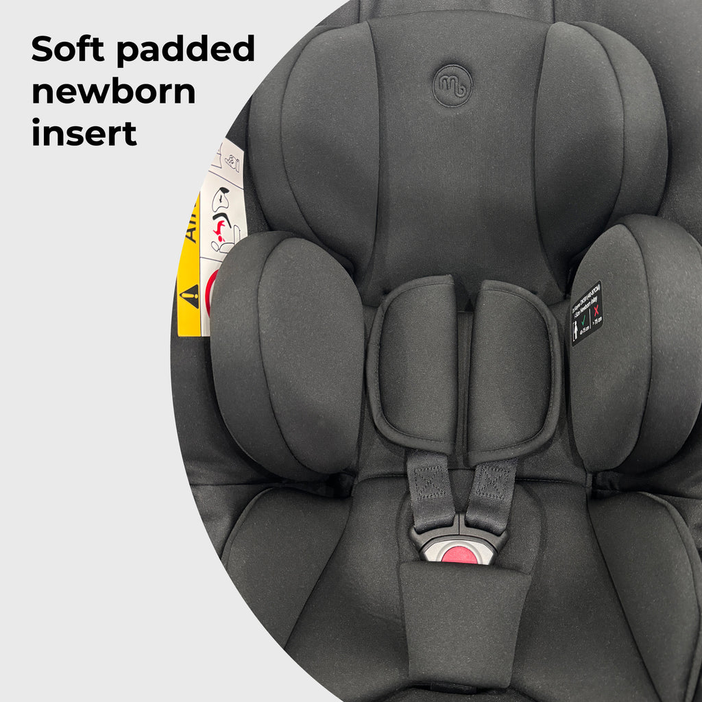 MBCS02 i-Size Infant Carrier Car Seat (40-87cm) - Black by My Babiie